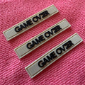 Washable Embossed Elastic PVC Rubber Labelswimwear Stitching Silicone Rubber Tag for Pants