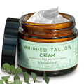 Sale Halal Beef Tallow Supplier Tree Tea Eucalyptus Oil Essential Whipped Grass Fed Beef Tallow Moisturizer Cream for Face Body