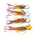 Fishing Hook Silicone Skirt Fishing AccessoriesColourful Assist Hook Fishing Assist Hooks Jigging Slow Fast Jigs