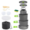Durable and Lightweight Aluminum Frying Pans Set for Camping Adventures