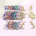 Costume Dress Decorative Flower Motif Applique Sticker Embroidery Black Gold Silver Diy Garment Retro Embellished Iron-on Patch