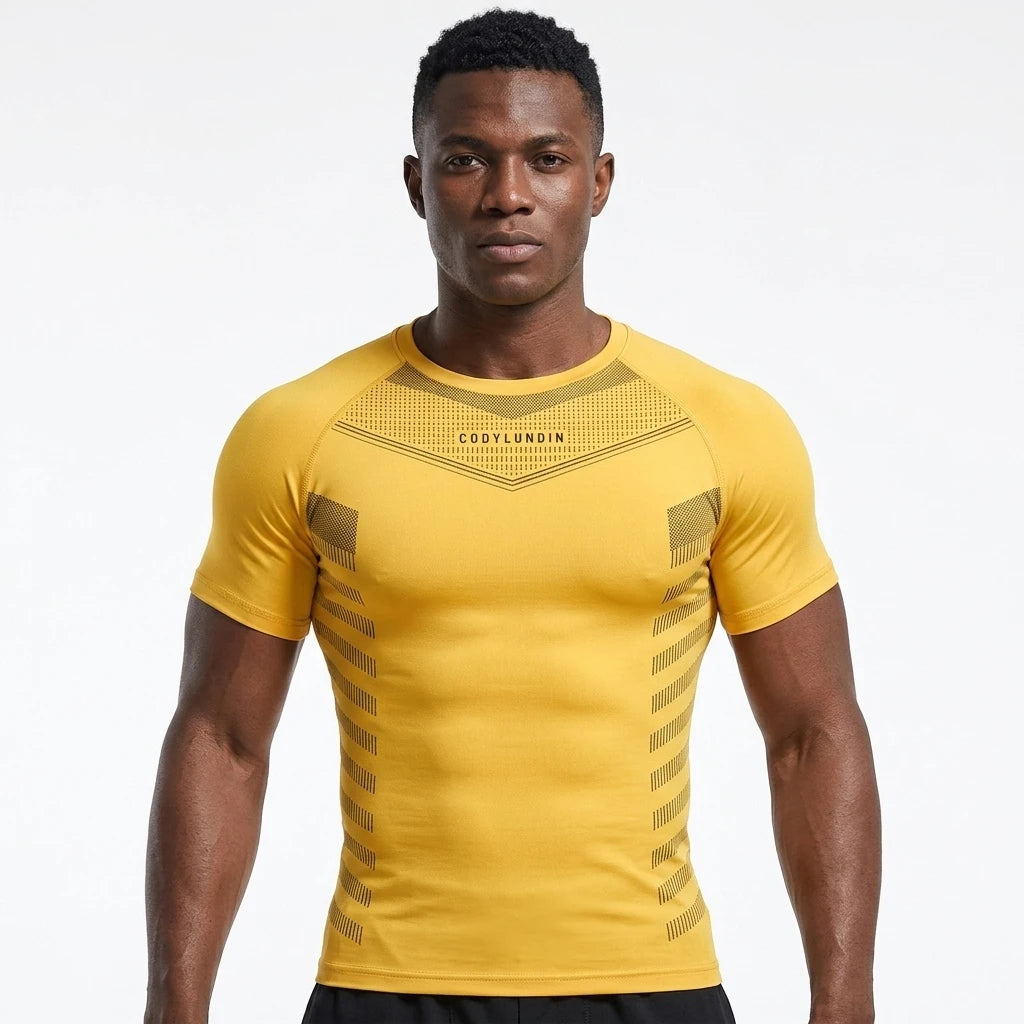 Men's Compression Shirt Short Sleeve Anime 3D Print Training Workout T Shirt Sport Gym Tops Rash Guard for Men MMA Grappling