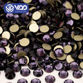 VDD 035 Tanzanite High Quality Glass Rhinestones Crystal Glod Back Flatback Strass Stones Nail Art DIY Crafts Decorations