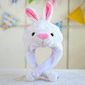 Cartoon Faux Fur Parent-child Decorative Cap Head Cover Plush Animal Cold Hat