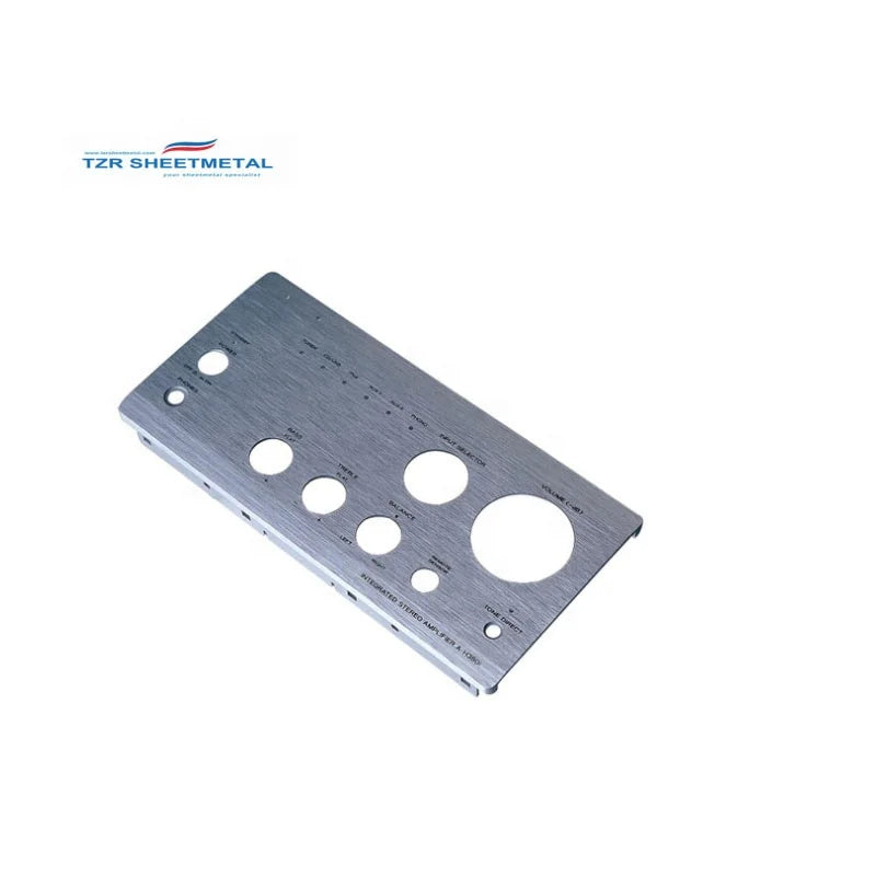 TZR Metal Customized Sheet Metal Products Fabrication with Laser Wholesale Aluminum Bending Sheet Metal Fabrication