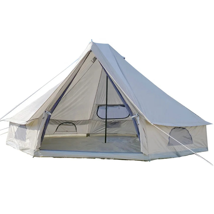 Wholesale Large Luxury Family Camp Tents 4-6 Person Waterproof Tent Outdoor Camping Tent