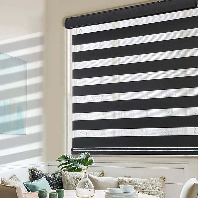Factory Wholesale Manual Control Zebra Blind Dining Room/Living Room Shading