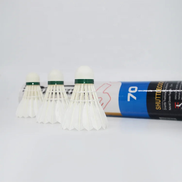 Class a Natural Goose Feather Badminton Shuttlecocks Premium Quality Feather Shuttlecocks with BWF Approved for Tournament