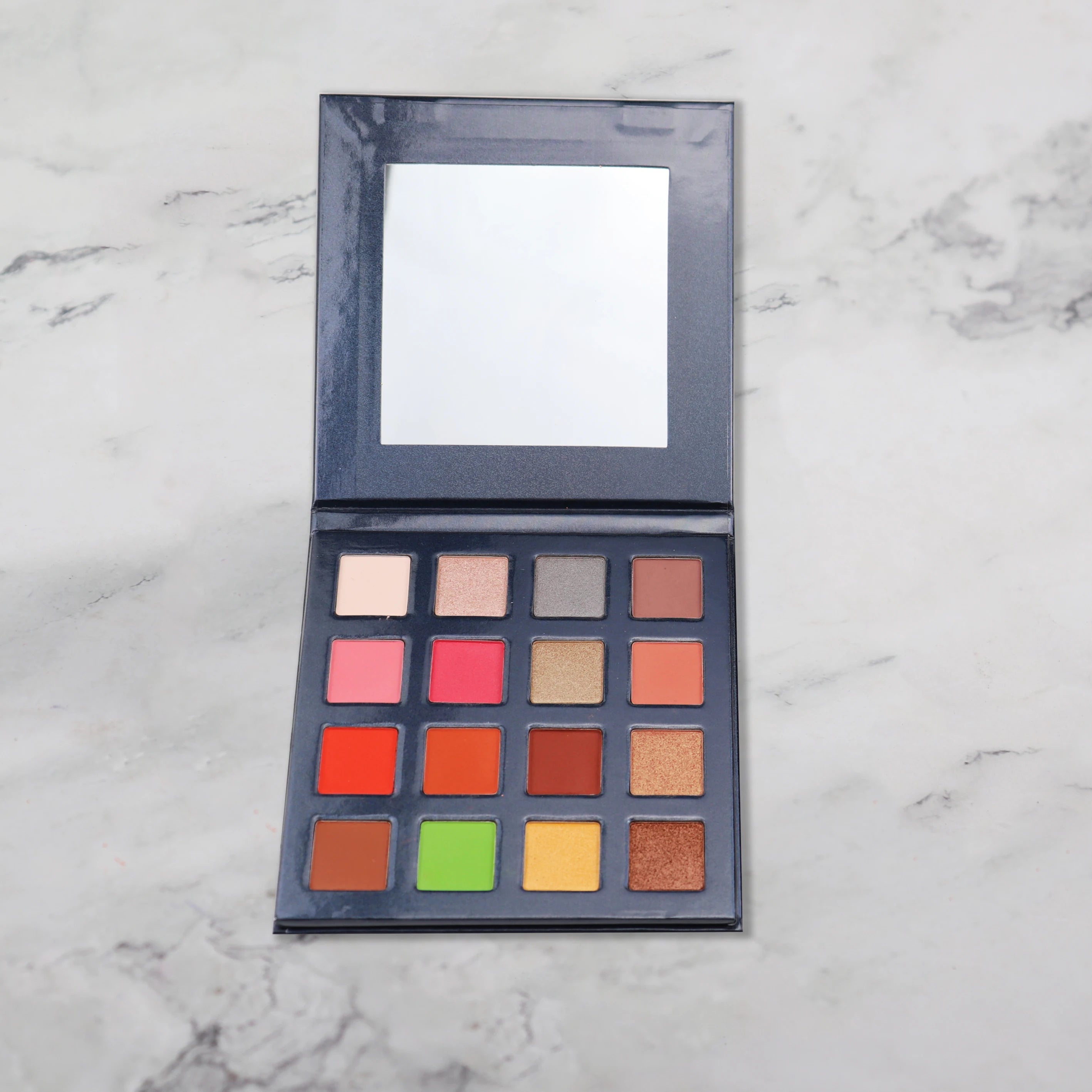 Custom Name 16 Colour Diy Eyeshadow Palette Long Lasting Make Your Own Eyeshadow Make up