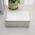 Container Gift Craft Cookie Chocolate Biscuit Tin Square Boxes Wholesale Big Deep Metal Tinplate