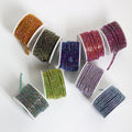 SINRONG  Colorful and Shining Claw Chain Wholesale Ss12 Rhinestone Cup Chain With Glass Sewing Shoes and Bag Decoration