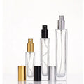 Hot Sale 30ml 50ml 100ml Perfume Glass Bottle with Spray Cap Square Glass Perfume Bottle Empty Glass Perfume Bottle