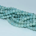 Wholesale 4/6/8/10mm Natural Amazonite Stone Loose Gemstone Beads for DIY Jewelry