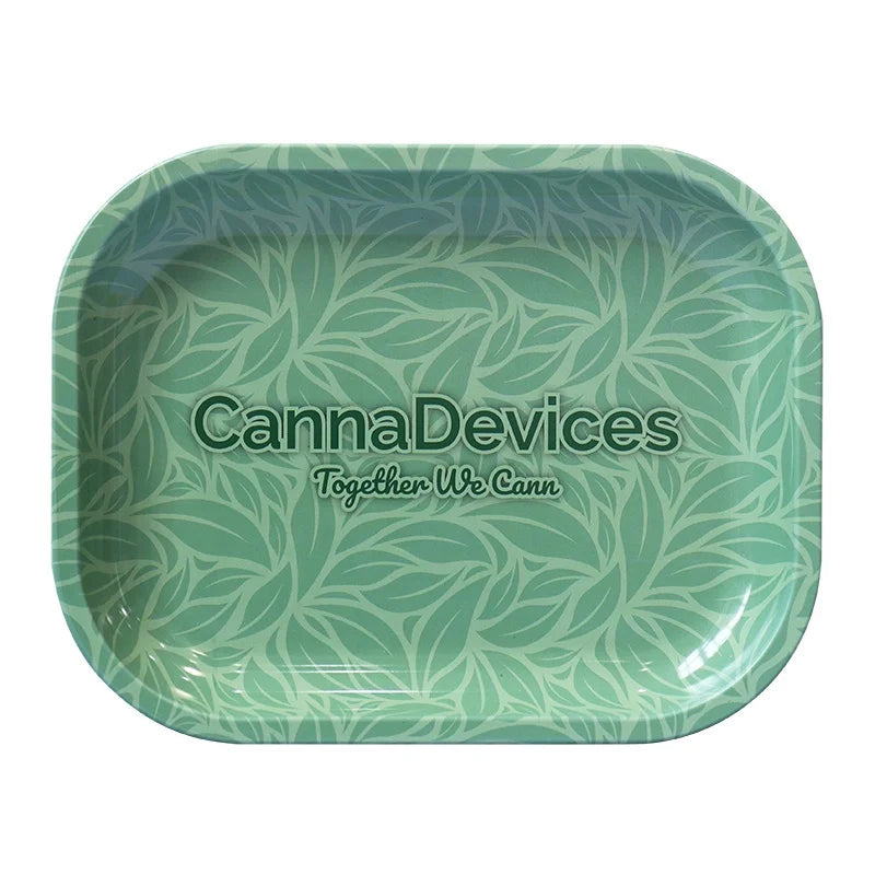 Multiple Size Custom LOGO Small Size Rolling Metal Tin Tray Tinplate Metal Serving Tray