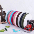 Custom Printed Double Face 100% Polyester High Tenacity Grosgrain Ribbon Wholesale 196 Colors 2 Inch Wired Decoration