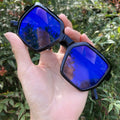 Anti Blue Light Women TR90 Big square Spring Hinge Lunett Photogray Antireflet Computer Reading 2024 Ladies Glasses Photochromic