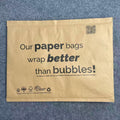 Custom logo Biodegradable Honeycomb Paper Kraft Paper Mailing Bags Brown Anti-vibration Padded Mailer Envelopes Bag