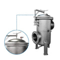 LIANDA Movable Bag Filter Housing with Pump Stainless Steel 304 New Condition China Supplier for Paint Filtration