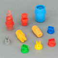 BBW-PP 1/2 3/4 1 Large Capacity Anti Blocking Plastic Wide Angle Full Cone Spray Nozzle for Cleaning