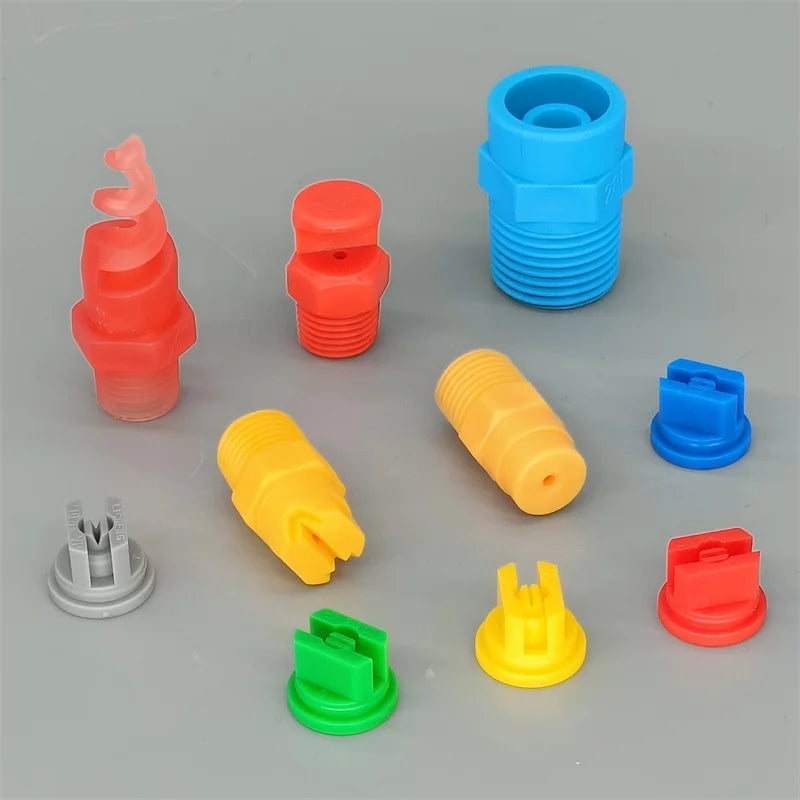 BBW-PP 1/2 3/4 1 Large Capacity Anti Blocking Plastic Wide Angle Full Cone Spray Nozzle for Cleaning
