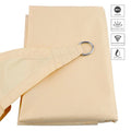 2mx2m Outdoor Waterproof Polyester Sun Shade Sail Customizable Rain Shelter Canvas Canopy for Courtyard Household for Courtyard