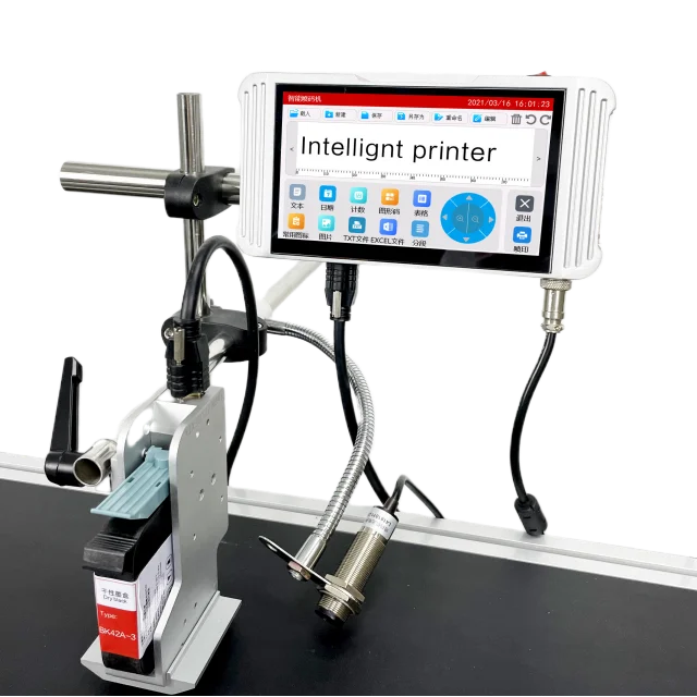 Automatcic Inkjet Printer/Online Ink-jet Coding Print Machine Expiry Date Printing Machine for Food