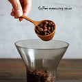Hot Sale Classic Eco-Friendly Wooden Coffee Measuring Spoon with Short Handle and 30mL Capacity MegaBDM