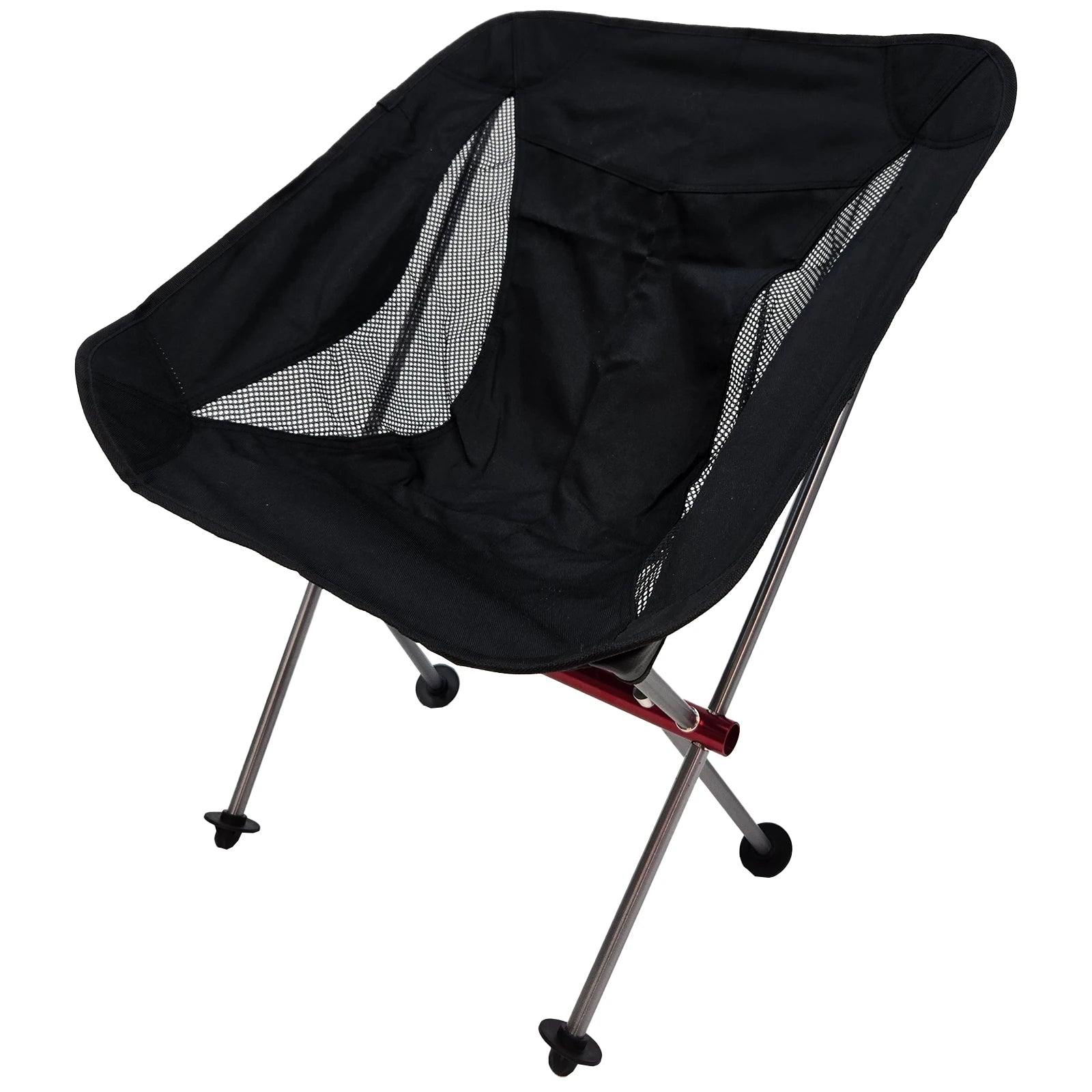 Outdoor Travel Beach Supports 330Lbs Lightweight Backpacking Folding Camping Chair