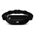 HUALIAN Unisex Nylon Waist Bag for Outdoor Jogging Running Gym Sports Zipper Logo Phone Holder Waistband Net Pet Runner Belt for
