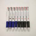 4 in 1 Color Refill Pen Marketing Promotional Gifts Stationery Multifunction Plastic Ball Pen With Four Color