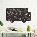 Customized Self- Adhesive Decorative Large Black Board Paper Wall Sticker Chalkboard Blackboard Sticker