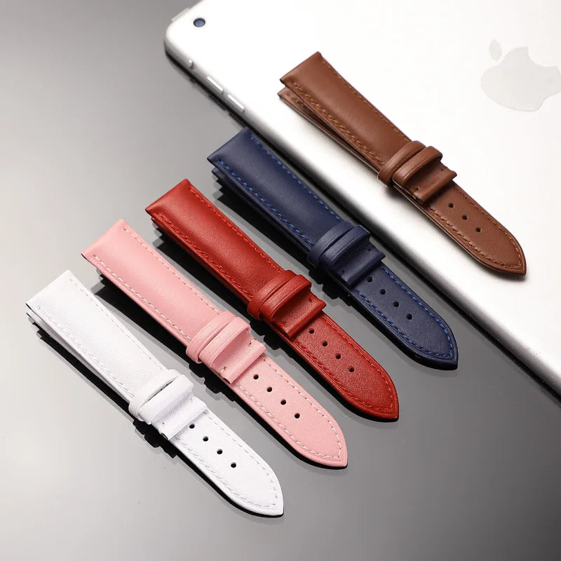 OEM&ODM Genuine Leather Top Layer Cow Leather Watch Band Strap12mm 13mm 14mm 15mm 16mm 17mm 18mm 19mm 20mm 21mm 22mm