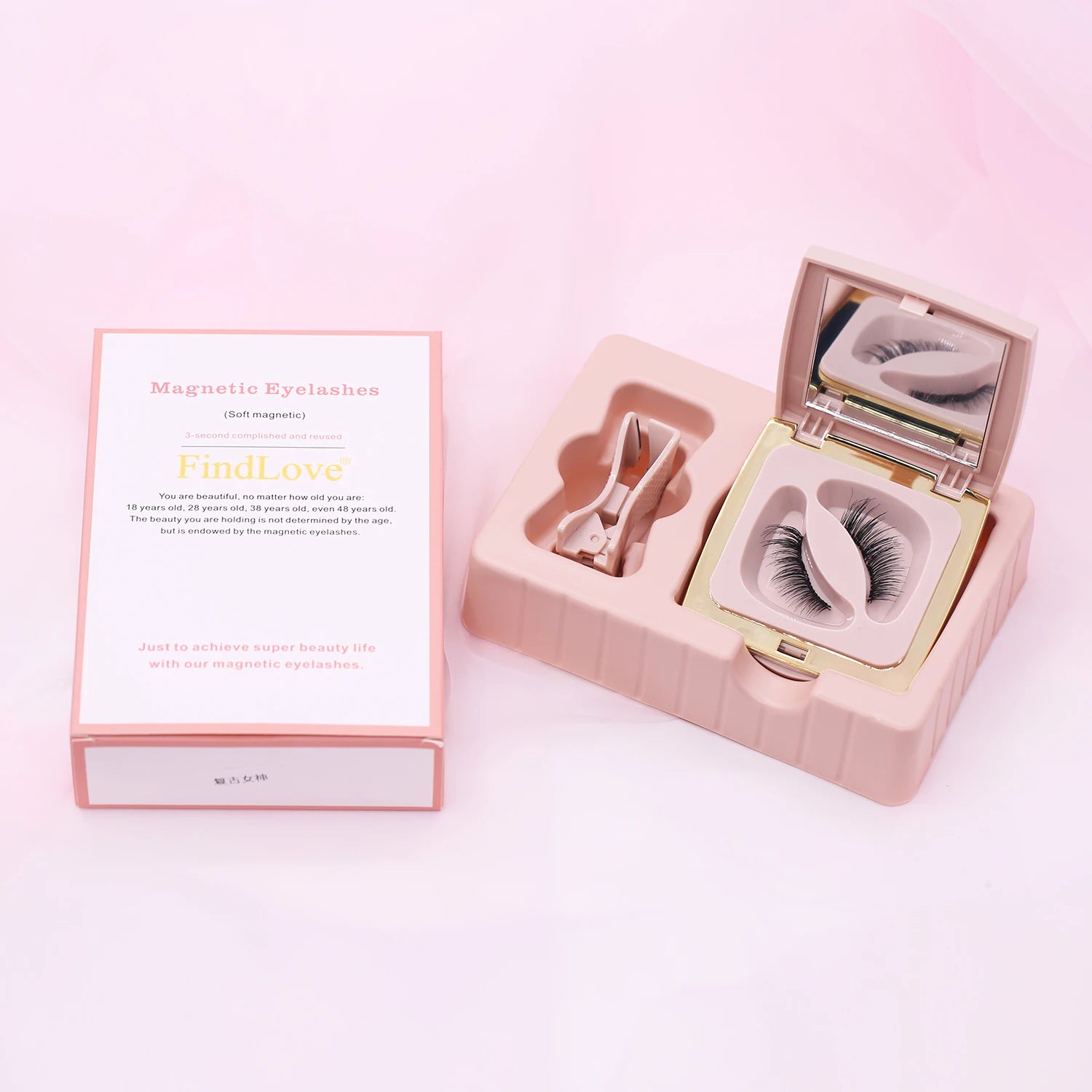 Magnetic Eyelashes New Style Handmade No Glue Needed No Eyeliner False Eyelashes Soft Magnets Quantum Magnetic Lashes Set