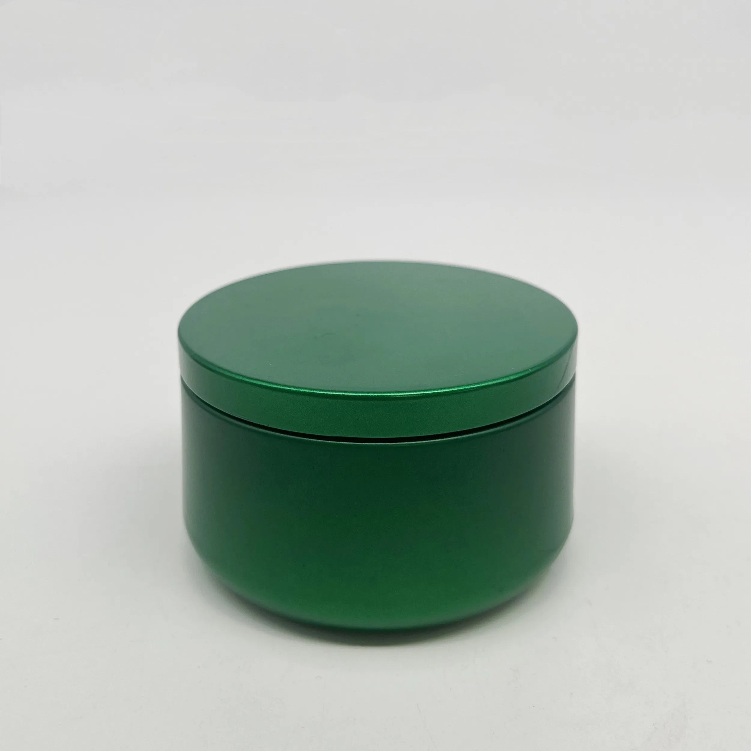 High Quality Green Aluminum Jars Cosmetic Round Metal Tin Box  unicorn Thin Silver Aluminum Jars Cosmetic Round Metal Vintage