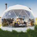 Luxury Outdoor Igloo Dome Tents Commercial Waterproof Glamping Hotel