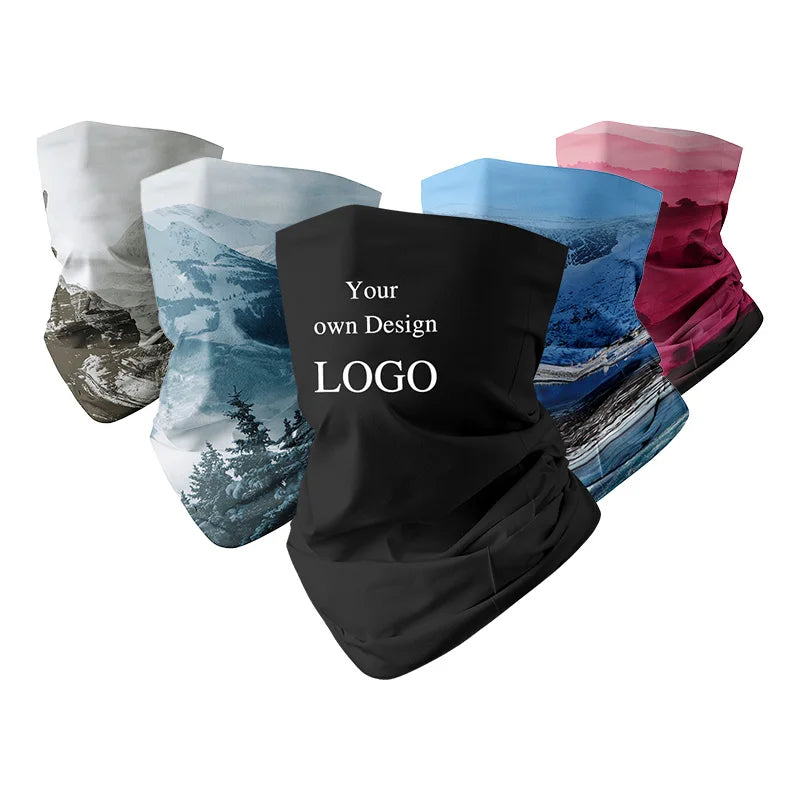 Ready to Ship 25*50 cm Headwear Cooling Men Women Multifunctional Outdoor Bandana Face Head Neck Gaiter Bandanas Scarf