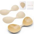 Invisible Silicone Bras Seamless Strapless Adhesive Portable and Ultra Flat Design Perfect for Convenient to Carry