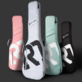 Lanren-E Real Mission Nylon Waterproof Electric Guitar Bass Gig Bag 30mm Pad Double Shoulder Custom Logo Personality Color