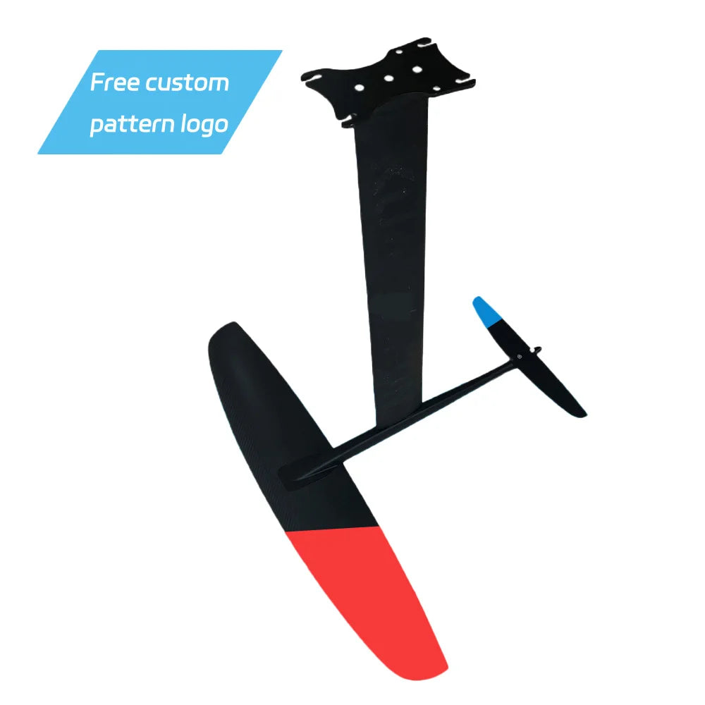 Hot Selling Unisex Water Sports Hydrofoil Surfing GY910 1218 SQCM Carbon Fiber Aluminum Hydrofoil