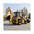 Wholesale   Electric  Wheel Backhoe Loader 4x4 Mini Tractor Small Track Front Backho Excavator Wheel Loader Sample