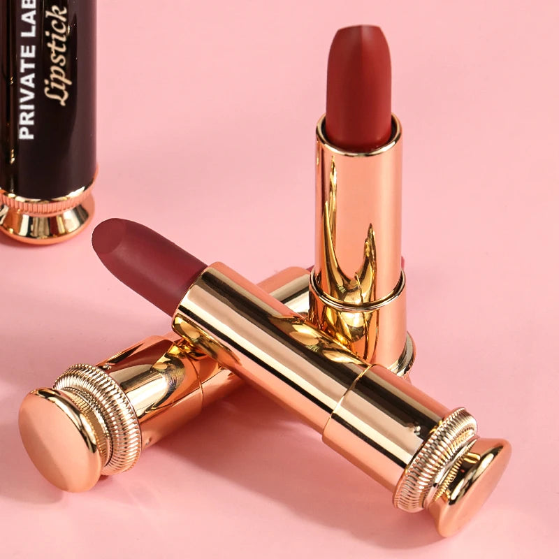 Factory Moisturizing Water Proof Lipstick Long Lasting Cosmetic Lipstick OEM Lipstick Logo