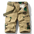 Fashion Mens Cargo Shorts High Street Pants With Big Pockets New Style Sport Casual Short Pant