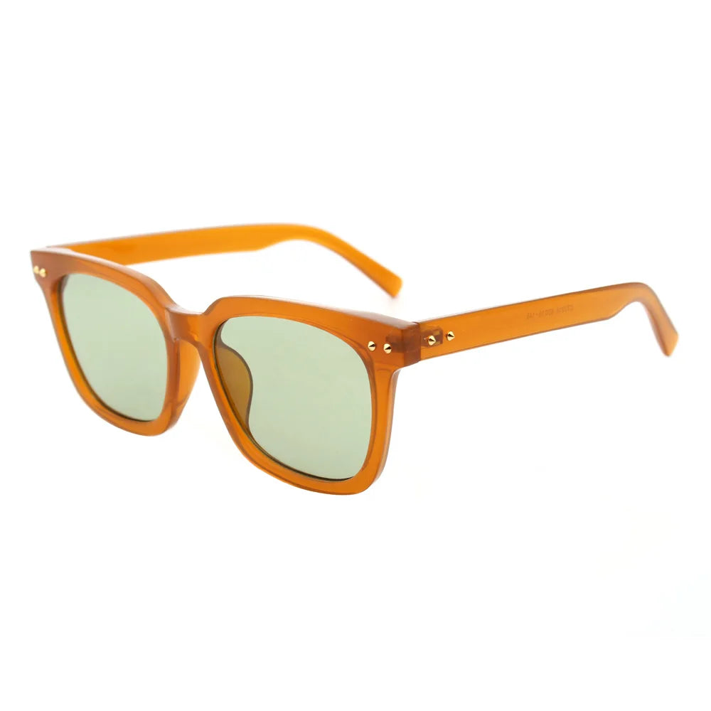2026 New Fashionable Unisex Sunglasses with Gray Nylon Frame TR90 Material Classic Nail Decoration