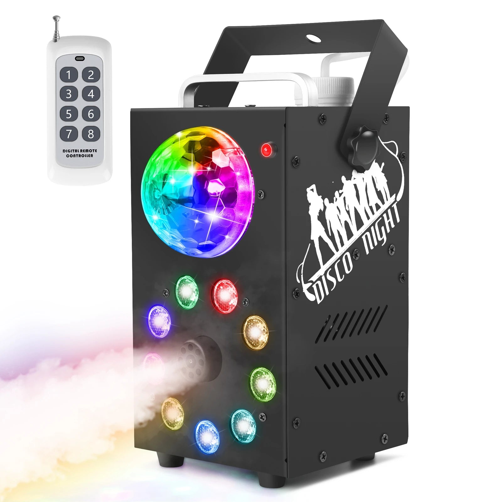 NEW U King 9PCS Three-in-one Full-color High-power LED Smoke Machine