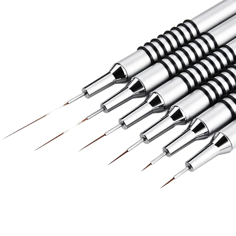 Non-slip Manicure Nail Art Brush 20mm Liner Brush Nail Art Liner Brush Set