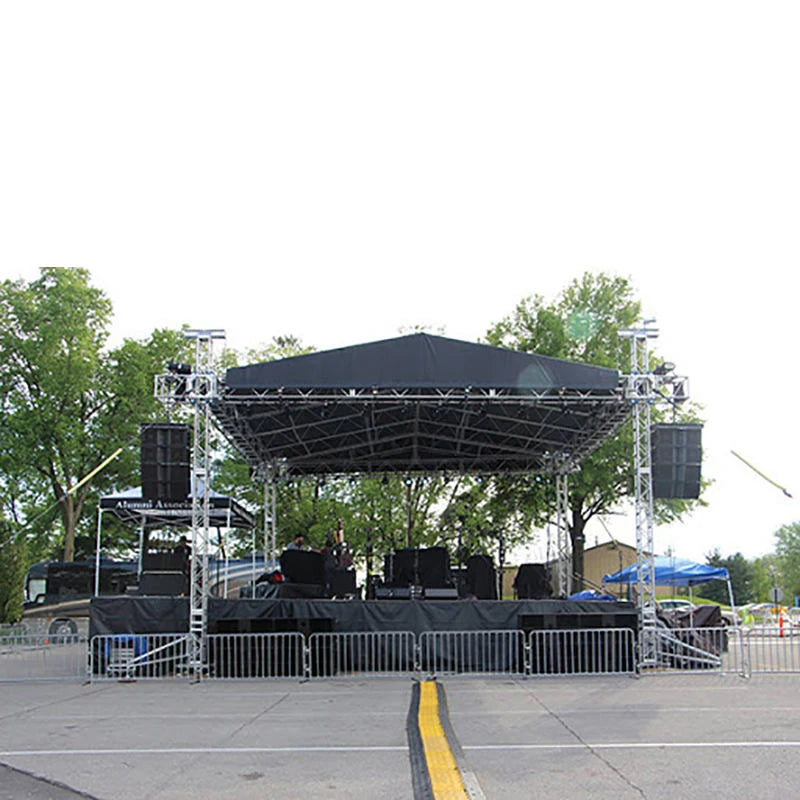 Spigot Assembly Stage Platform for Outdoor Concert Truss Roof System for Lighting Truss Event Aluminum Spigot Truss