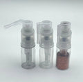 Sell Well Stock 50g Bottle Manufacturers Packaging Face Mask Dry Powder Dispenser Containers for Talcum Powder