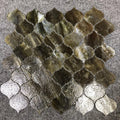 Colorful Lantern Shape Modern Stained Glass Mosaic Wall Decorate