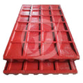 Manganese Steel China Jaw Plate 250x1200 1400x1060 Movable Jaw Plate Price for Sale