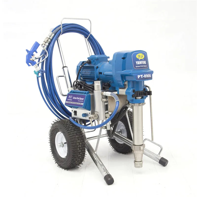 Electric Paint Sprayer Piston Pumps Residential Building Facades Putty Spraying Machine